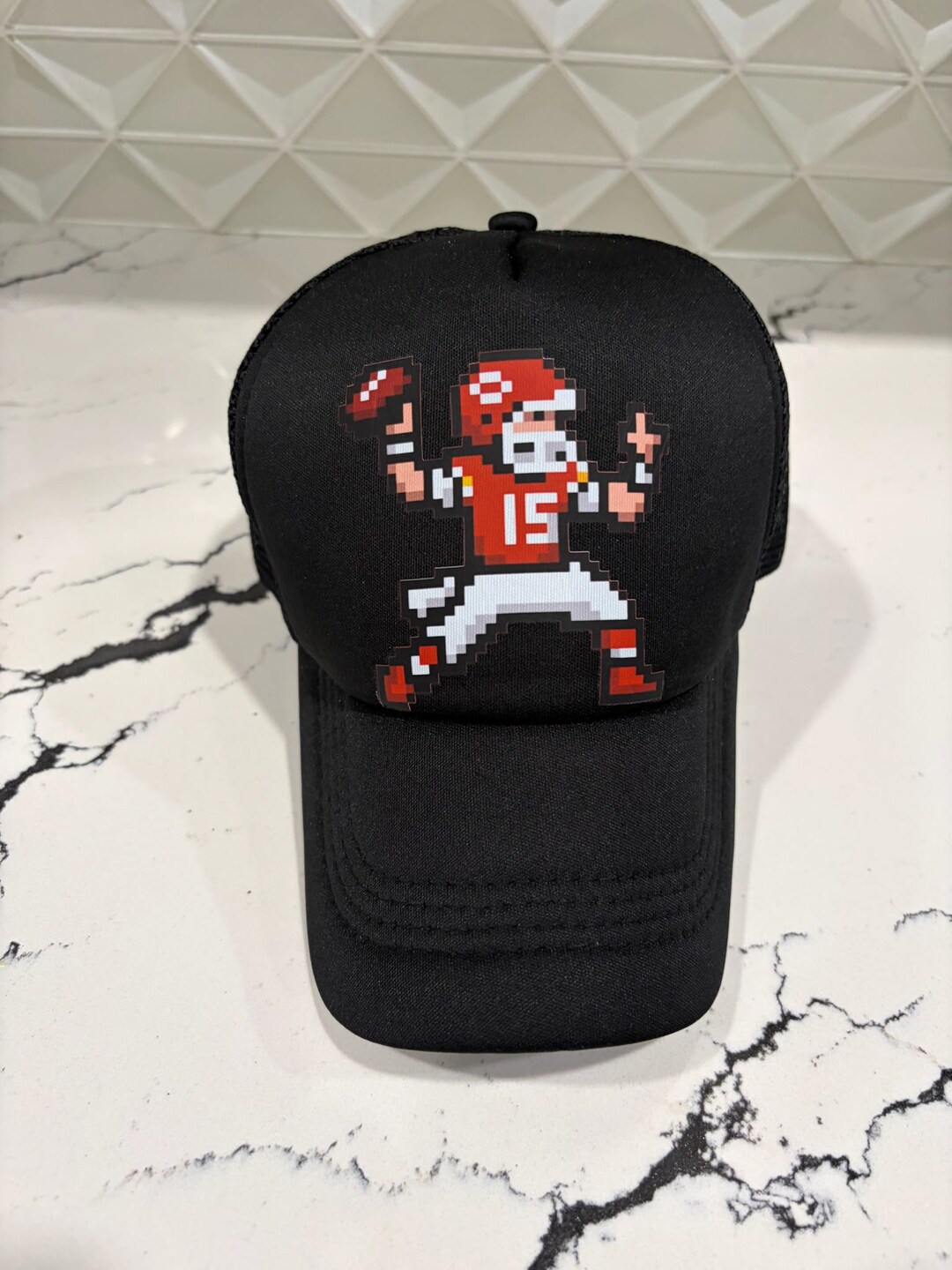 8 Bit Football Hat - Etsy