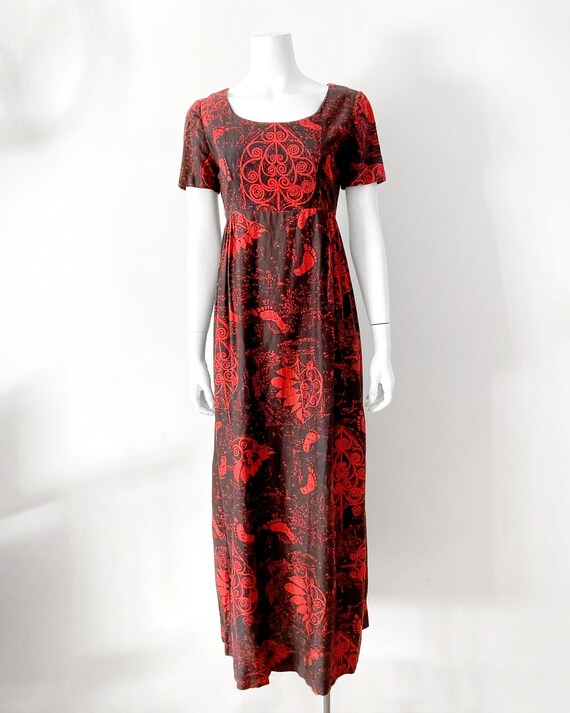 1960s Hawaiian Maxi–Size 2 - image 5