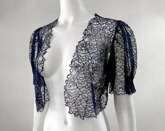 1930s Lace Bolero–M