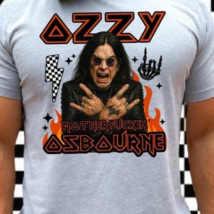 Ozzy Motherf*ckin Osbourne Tee – Unisex Rock T-Shirt – Edgy Music Apparel