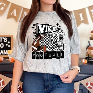 Minnesota Vikings T-Shirt: Comfort Colors Football Game Day Tee