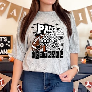 Green Bay T-Shirt: Comfort Colors Packers Football Game Day Tee