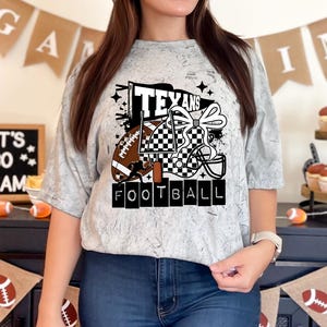 Houston Football T-Shirt: Unisex Texans Game Day Tee