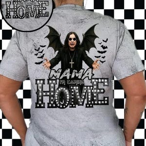 Mama I’m Coming Home Unisex Tee – Ozzy Osbourne Tribute Shirt
