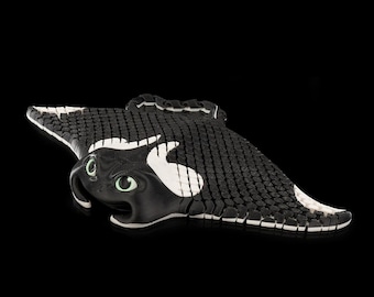 Manny der Mantarochen Flexi Spielzeug Ocean Creature Figur Meerestier Geschenk