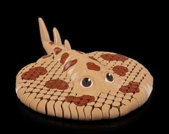 Lexi the Electric Ray Flexi Spielzeug Ozean Kreatur Figur Meerestier Geschenk