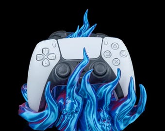 Doppel Controller Ständer Halter 3D Gedruckt Gamer Schreibtisch Organizer Konsole Zubehör