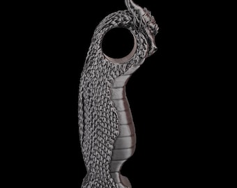 Klaue des Wyrm Karambit Spielzeug Schwert Kunststoff Prop Messer für Cosplay & Display