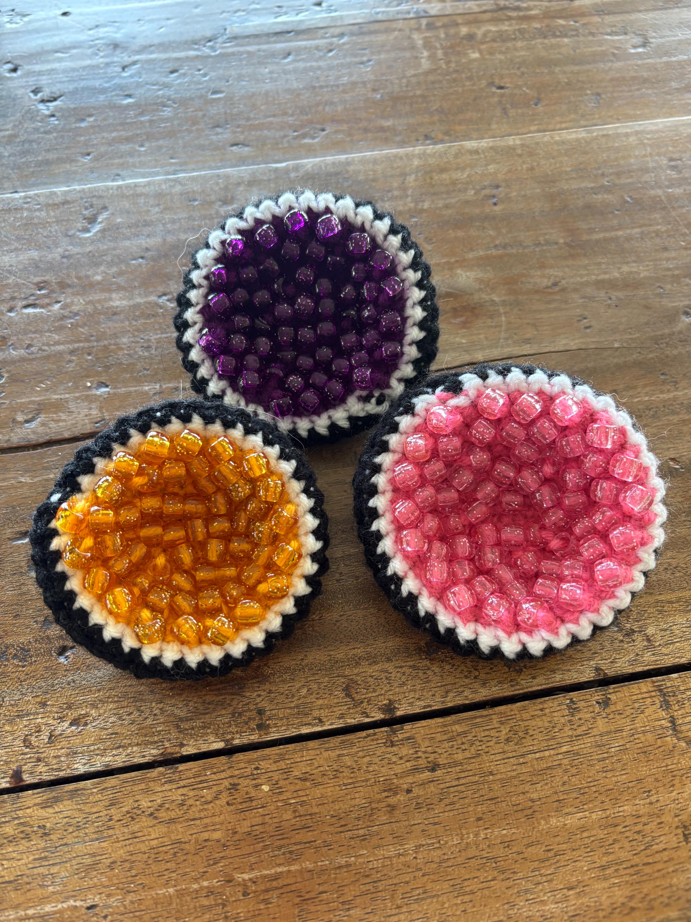 Crochet Geode Pattern PDF – Beaded Crystal Geode Amigurumi – Instant ...
