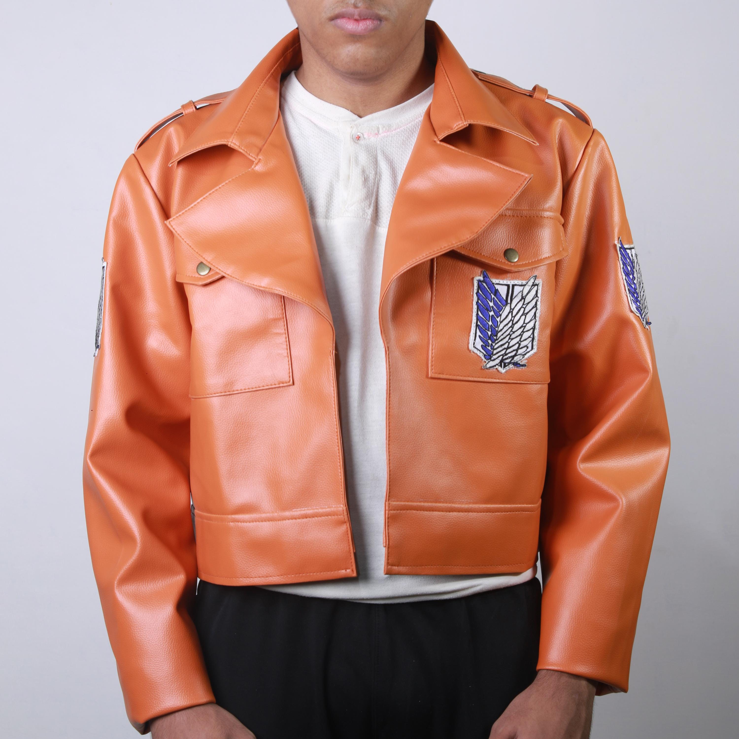 Titan Leather Jacket Attack On Titan Scout Regiment Jacket Attack On Titan  Scout Regiment Jacket