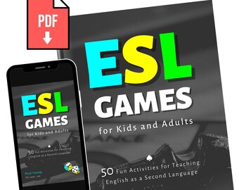 Libro de juegos ESL: 50 divertidas actividades para enseñar inglés (Descarga PDF)