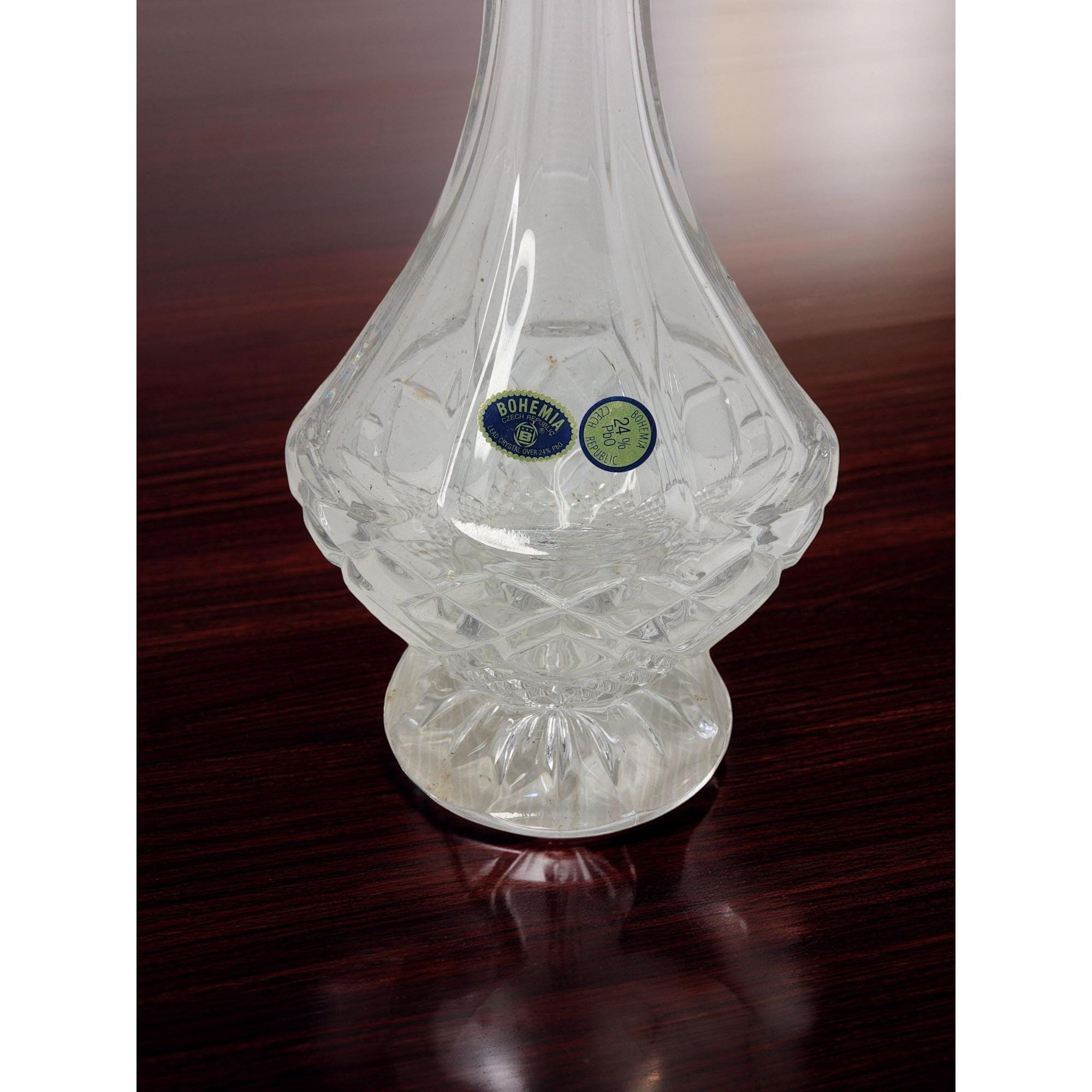 Crystal 24 Pbo Decanter - Etsy Crystal 24 Pbo Decanter - Etsy