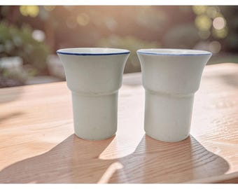 Set di 2 coppette per gelato in gres vintage Platzgraff Yorktowne