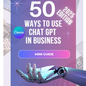 ChatGPT for Your Business Ideas & Strategies How to Use AI for Marketing Content Digital Guide for Entrepreneurs and social media PLR MRR