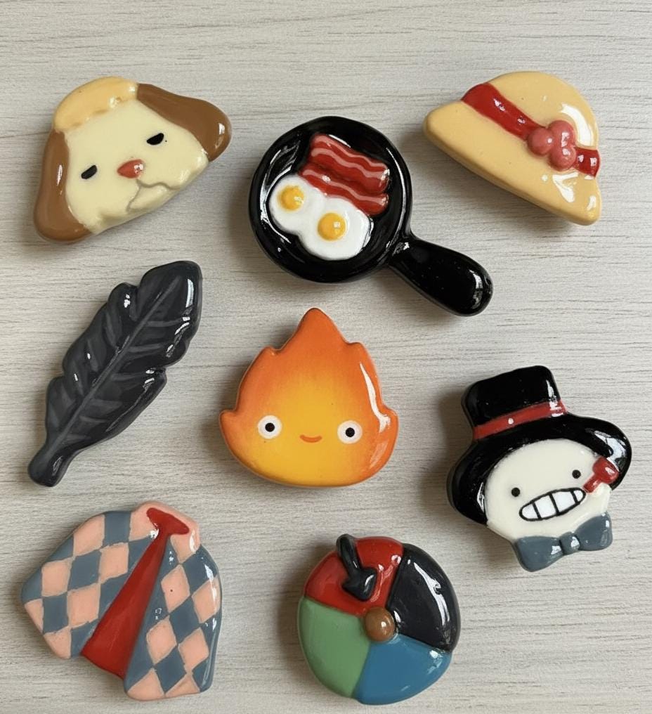 Studio ghibli magnet set - Etsy 日本