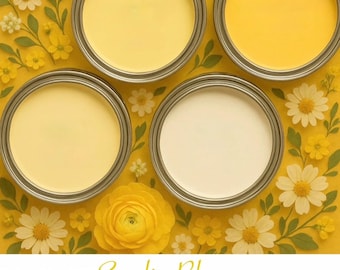SUNLIT BLOOM Sherwin Williams Farbpalette, ** Professionelle virtuelle und persönliche Interior Design-Services werden separat angeboten **
