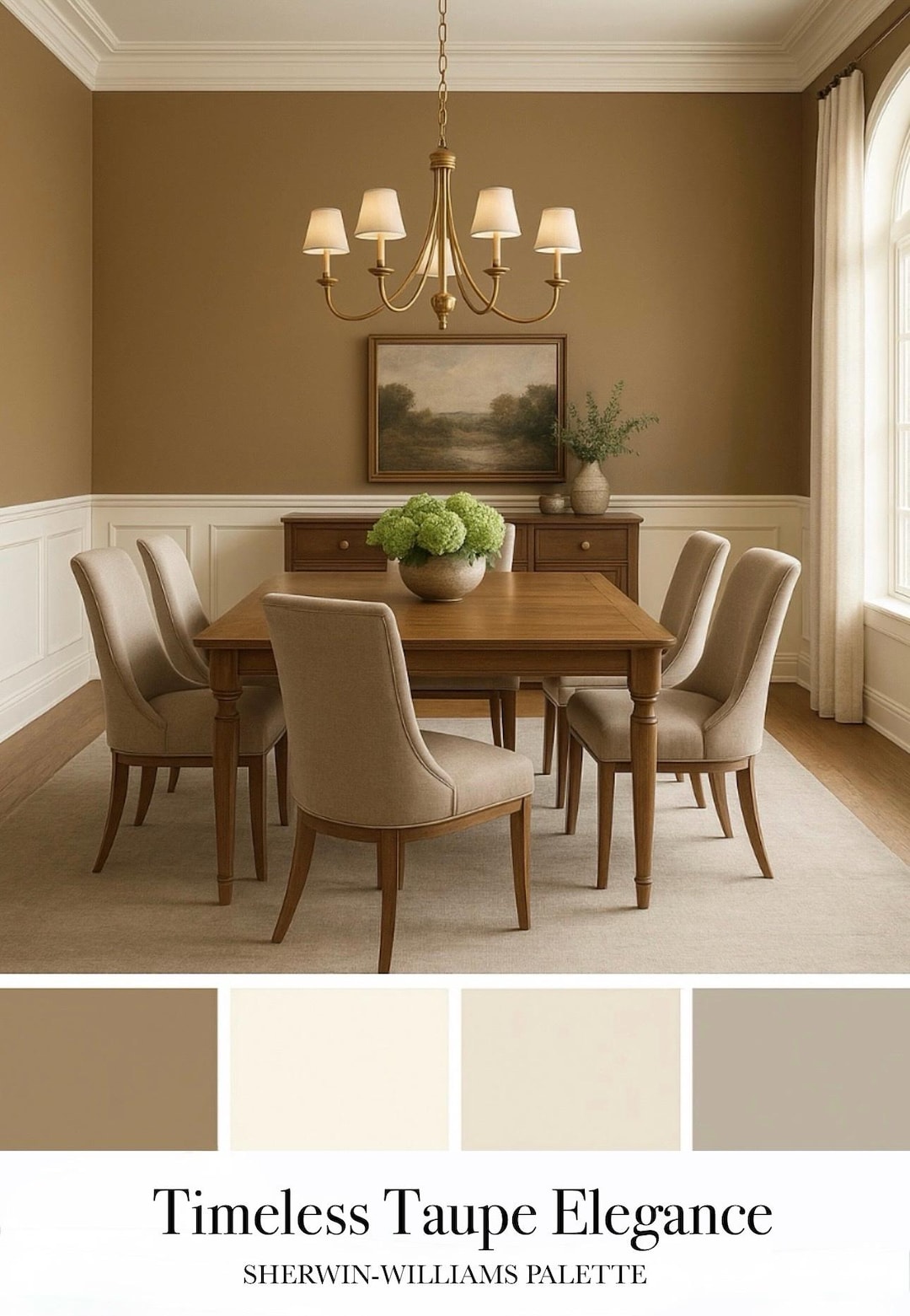 TIMELESS TAUPE ELEGANCE Sherwin Williams Color Palette, **professional ...