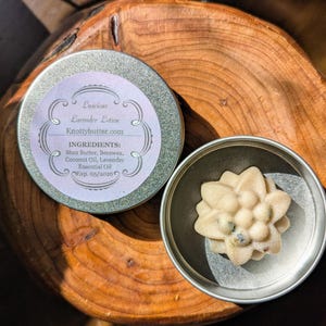 Handmade Luscious Lavender Lotion Bars