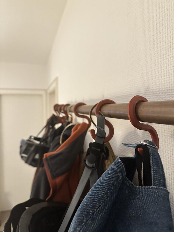 Vertikaler Schrank Space Saver Haken | Cascading Hanger Organizer Links | Schlafzimmer Garderobe Maximizer