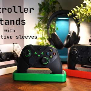 Universal Gaming Controller Stand with Decorative Sleeves