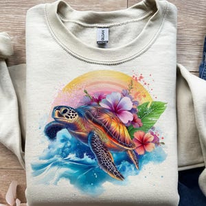 Turtle Art,Ocean Soul,Tropical Leaf,Summer Print,Floral Shell,png,sublimation,dtf,t shirt design,Instant Load,Graphic Vibe,Birthday Gift
