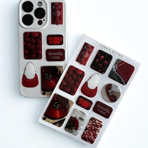 3D Epoxy Stickers Set – Waterproof Vinyl Decals for Phone, Laptop