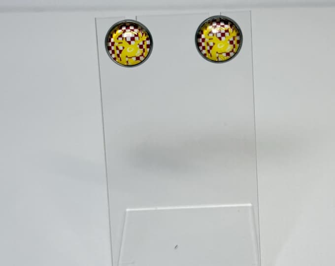 Deer Park Deer Stud Earrings