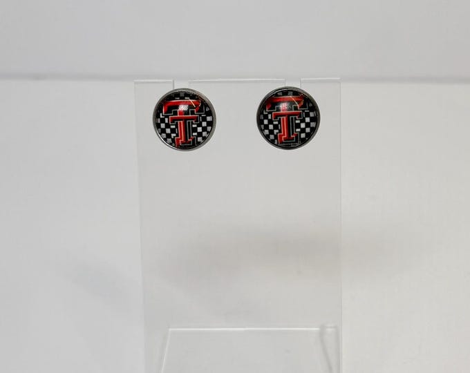 Texas Tech Stud Earrings