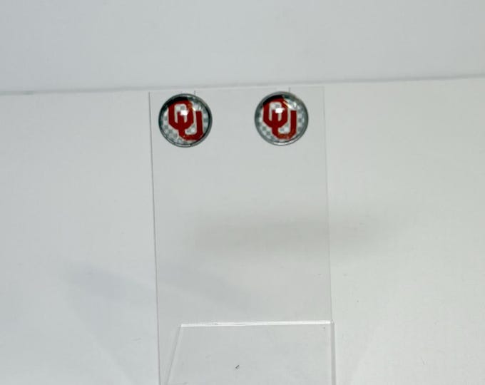 Oklahoma University Stud Earrings