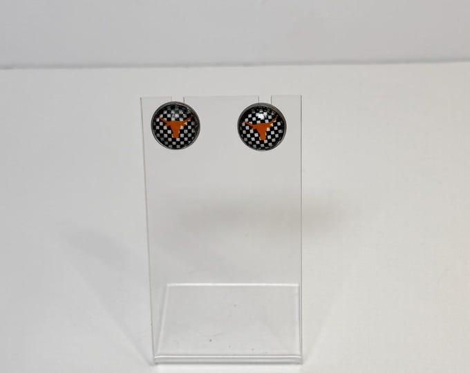 Texas Longhorns Stud Earrings