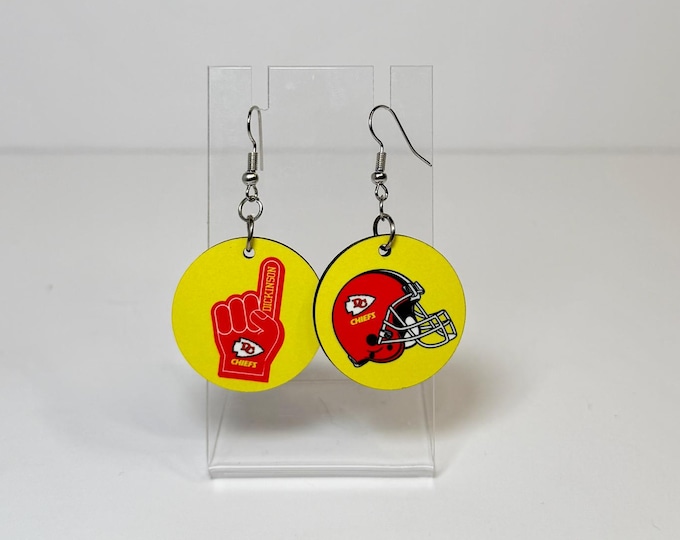Dickinson Chiefs Earrings