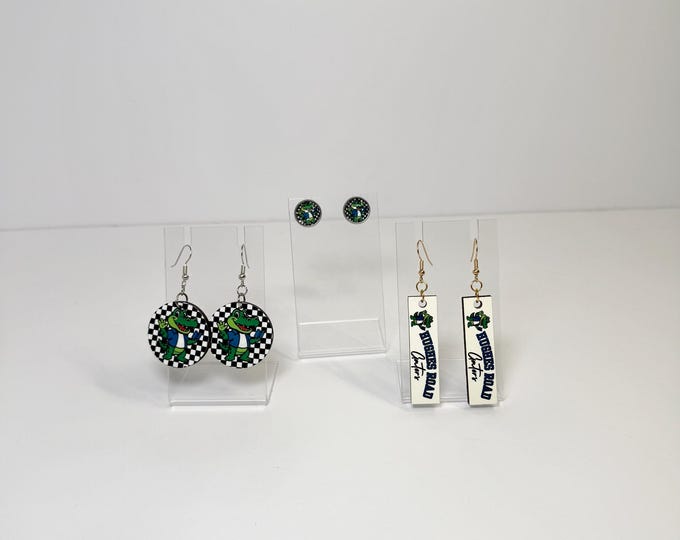 Hughes Road Elementary Gators Earrings