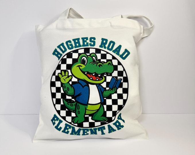 Hughes Road Elementary Gators Canvas Bag
