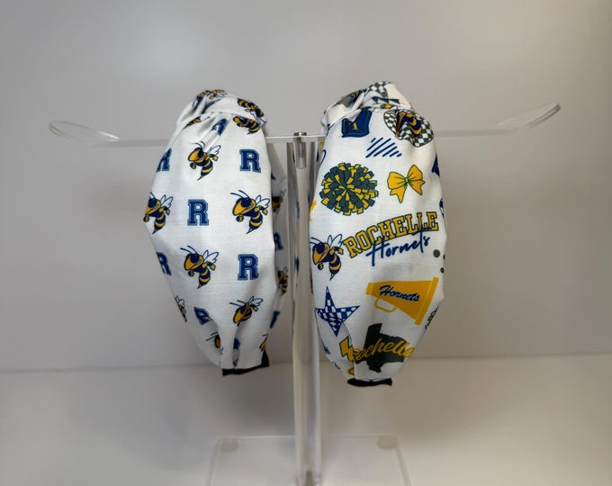 Rochelle Hornets Knotted Headband