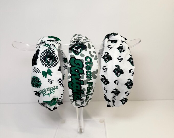 Clear Falls Knights Knotted Headband