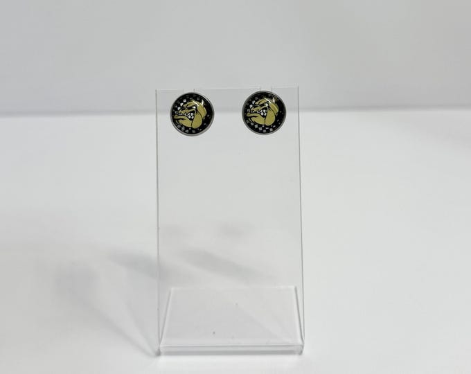 Brady Bulldogs Stud Earrings