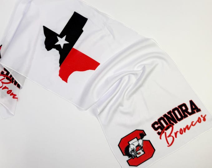 Sonora Broncos Cooling Towel