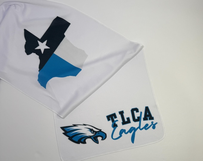 TLCA Eagles Cooling Towel