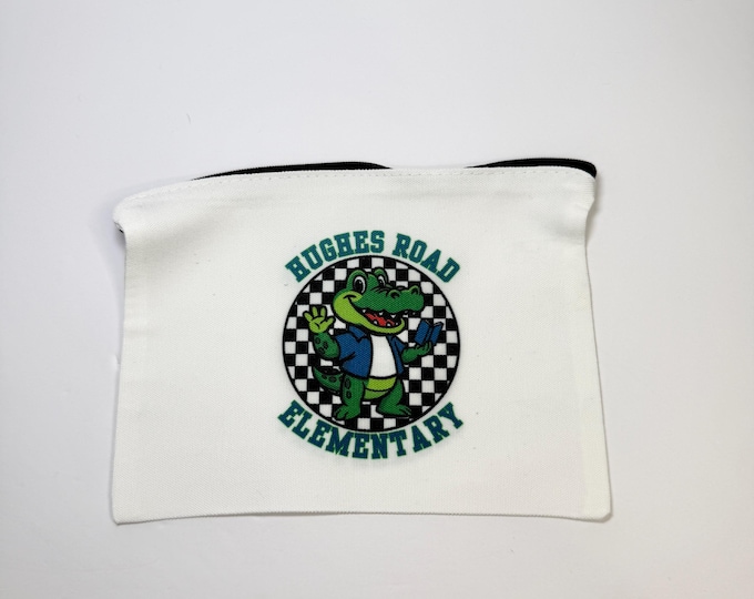 Hughes Road Elementary Gators Zipper Pouch