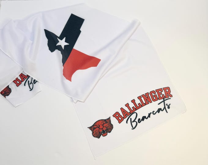 Ballinger Bearcats Cooling Towel
