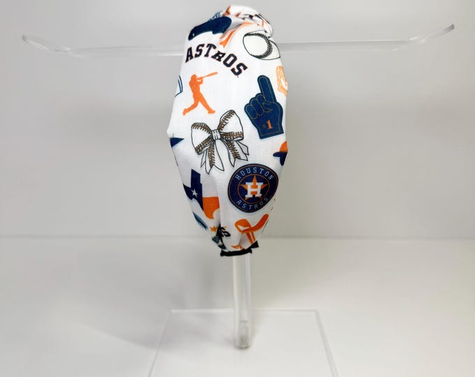 Houston Astros Knotted Headband