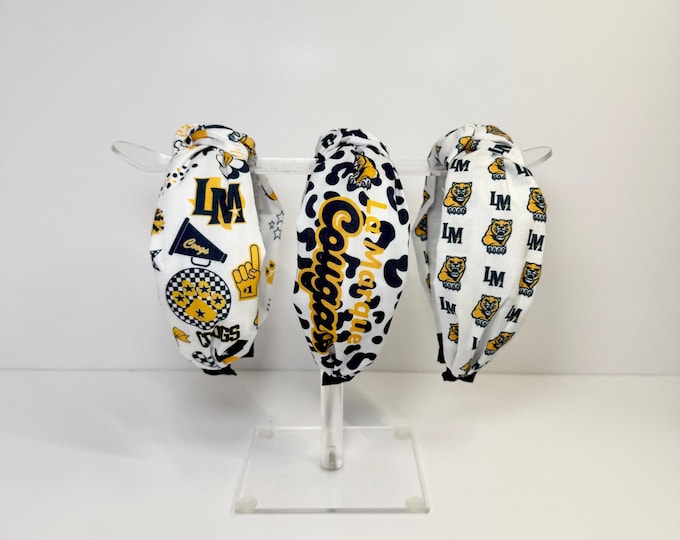 La Marque Cougars Knotted Headband
