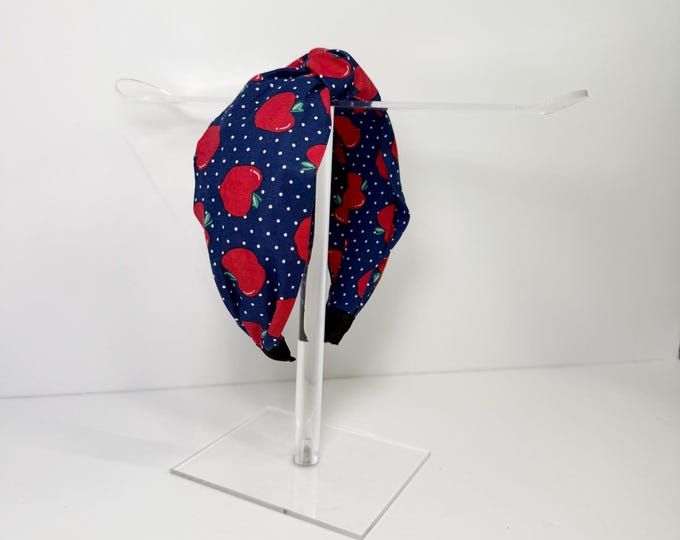 Teacher’s Pet Apple Knotted Headband