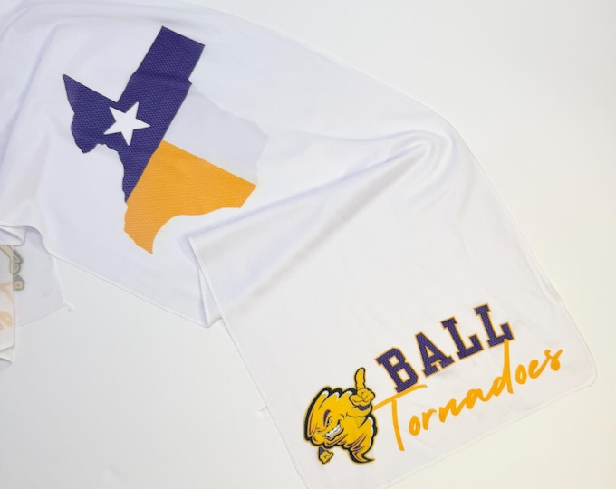 Ball Tornadoes Cooling Towel