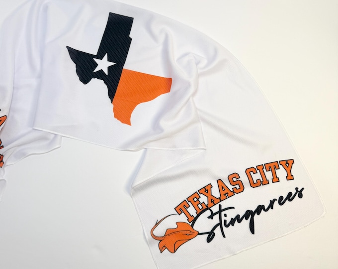 Texas City Stingarees Cooling Towel