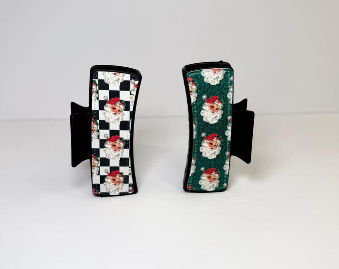 Vintage Santa Hair Clip Collection