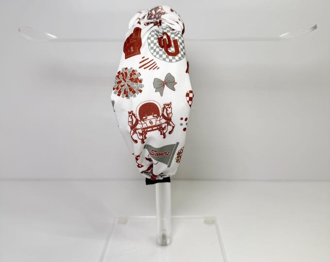 Oklahoma Sooners Knotted Headband