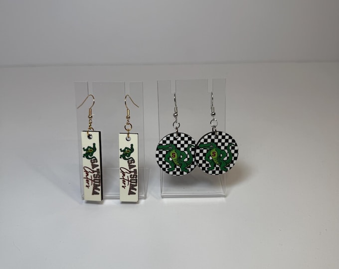 Satsuma Gators Earrings (SOLD SEPARATELY)