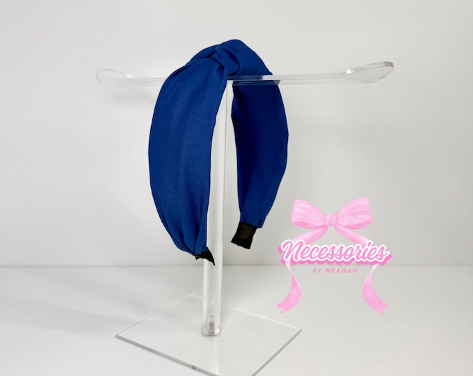 Royal Blue Knotted Headband