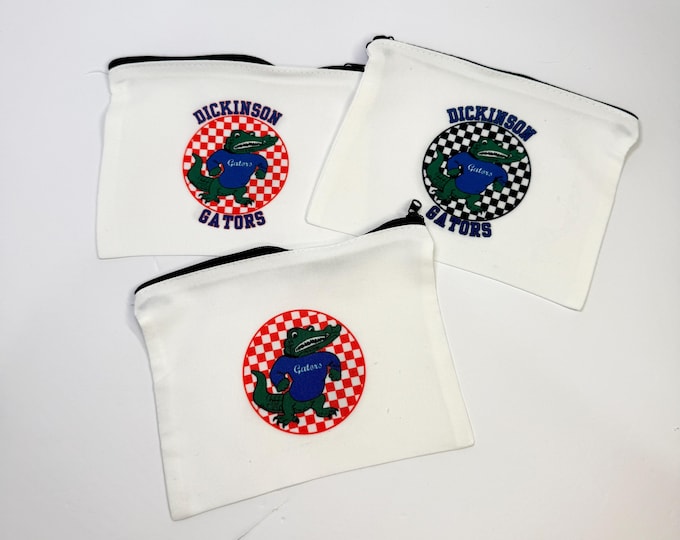 Dickinson Gators Zipper Pouch